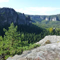 Aussicht vom "Großen Raubschloß"