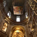 Saint Charles's Church, Vienna -Rottmayr fresco , The lift and the upper deck- Austria -