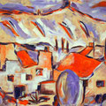 Mont ventoux, Acryl auf Hartfaser, 2005 *