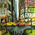 New York, Acryl auf Hartfaser, 2009 *