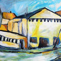 Altes Kino, Acryl auf Leinwand, 2014*