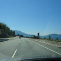 Auf dem Highway in British Columbia