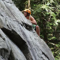 Rock climbing in Squamish.