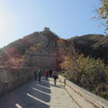 Besteigung der chinesischen Mauer bei Juyongguan (SIEHE VIDEO weiter unten !) . 
