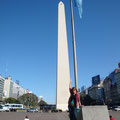 Obelisk beim Plaza de la Republica
