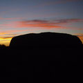 Uluru avant le lever du soleil