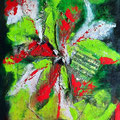 Frühlingsmelodie I - Mixed Media - LW 50 x70 cm