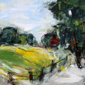 bei Offenhausen 1 - 37 cm x 37 cm - Acryl auf Bütten - 2016 - 280,- €