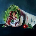Yuffka, Acryl/Öl auf Leinwand, 60 x 80 cm, 2024, 490,- EUR