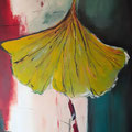 Ginkgo - Acryl auf Leinwand - 100 x 70cm 