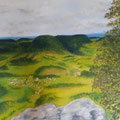 Fernsicht, 80 x 100 cm in Öl
