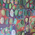 Liebesperlen - 100 x 160cm - Acryl auf Leinwand