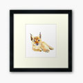 Kunstdruck Kleiner Luchs