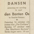 THE CIVILIANS: Dagblad de Stem 15-10-1965