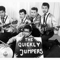 THE QUICKLY JUMPERS 1963 - vlnr: Albert Petitjean, Rob Gillet, Willy Butters, Jozef Kotta // Daan Takarindingan (voorgrond) (collectie Albert Petitjean)