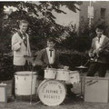 JOHNNY SPACE & his FLYING ROCKETS (1963 vlnr: Peter van Gorp - Ger Raeimakers - Nico Brokx -  Rob de Gruijter - Rudy de Lion