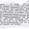The Tomico's in het Gemeenschapshuis te Oudenbosch.