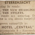 Sterrenjacht Hotel Central, Roosendaal jan. 1963
