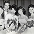 THE YOUNG SISTERS met Johnny Lion, Anneke Grönloh en Willeke Alberti (Phonogram/Philips artiesten)