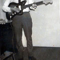 Rein Klooster (1965) met Fender Jazzmaster