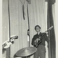Rudy Musch met zijn Fender Jaguar (1965)