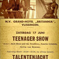 Teenager-Show op 17 juni 1961 in Grand-Hotel Britannia, Vlissingen