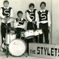 THE STYLETS januari 1966 vlnr: Eddy Arons - Jos Rijnkels - Emile Lemmens - Coen van Doorn (Foto Rembrandt, Roosendaal)