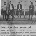 Krantenknipsels uit hun succesvolle beat periode 