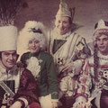 Dreigestirn 1975: Prinz Willi Giesen (Willi I.), Bauer Franz Keutgen, Jungfrau Heinz Miseré
