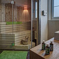private Sauna im Badezimmer