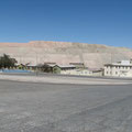 Geisterstadt Chuquicamata - im Hintergrund die Abhalden