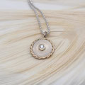 Anhänger Weissgold 750 mit Brillant 0.11ct, 1342.- (Weissgoldkette 1790.-)