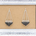 "Marilyn 2" - Ohrstecker Silber 925 mit Onyx, 495.-
