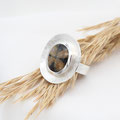 Silberring 925 mit versteinertem Holz, 462.-