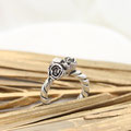 "Dolce Vita" - Rosenring in Silber 925, 540.-