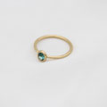 "Foschkönig" - Ring in Gelbgold 750 mit Turmalin VERKAUFT