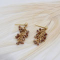 Ohrstecker Gold 750 mit Zirkon VERKAUFT 