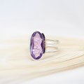 "Delphine" - Silberring mit Amethyst, 455.-