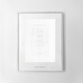 "Disegno del tempo nel tempo (Proust)- La strada di Swann", 2021-22, pencil on paper, ink jet print on paper, frame, 40x32 cm