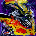 Jonas y la Ballena, mixta sobre cartón, 29 x 29 cms, 2009