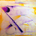 Inercia Sutil Hacia la Violencia - Acrílico sobre tela 100 x 80 cm
