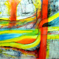Telúrico Translúcido - Mixta sobre papel 28 x 28 cm, 2012
