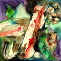 Fear - Acrílico sobre tabla 50 x 50 cm