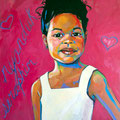 Nani, acrylic on wood, 14"x17", 2012, (NFS)