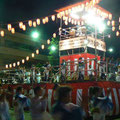 2007年　浦安市納涼盆踊り大会　2日間ともに好天に恵まれ、夜遅くまで大盛況となった