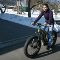 image Haibike XDURO FatSix: Testfahrt im Schnee