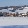 Winter in Langburkersdorf.