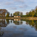 Herbst im Neustädter Stadtbad.