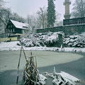 Während Neustadt im Tal sich am 1. Weihnachtsfeiertag in Grün präsentierte, verzauberte zumindest der höher gelegene Ungerberg mit einer schönen Winterlandschaft (Handyfoto), 25.12.18