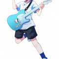 2023/08 | けちゃ様 | 快晴(歌ってみた)動画用イラスト